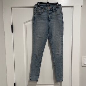 Express Light Blue Skinny Jeans